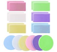 72 Pièces Eponge Maquillage, Eponge Visage Comprimées Éponge Démaquillage Réutilisable Éponges, Nettoyante Visage pour Demaquillage Visage ( Multicolore)