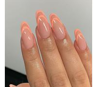 ?72 Pièces Faux Ongles?Ins Manucure Porter Des Ongles Faux Ongles Européens Et Américains Ligne De Tête Ronde Pâte À Ongles Pâte De Manucure Manucure À Ongles Patch À Ongles Fini