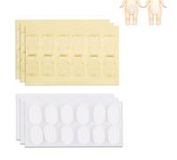 72 Pièces Ruban Adhésif pour Sonny Angel Hipper, Pâtes Adhésives Double Face Transparentes Remplacement Mini Figurines Fixation Sûre pour Décoration DIY