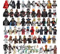 72 pièces - Sets de figurines mini Star Wars - Soldats de l'Empire - Figurines de la Guerre des Clones - Sets de briques