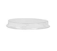 72 unités - Couvercles pour récipients 133.03/233.82 Ø12 cm Transparent Rpet