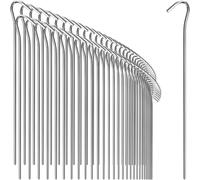 72 X Steel Tent Pegs ¿ Long And Robust Ground Pegs For Camping And Outdoors ¿ Ideal For Normal Ground ¿ Diameter 4 Mm 230 X 4 Mm Round