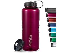 720°DGREE Bouteille en tritan “simplBottle“ - 1500ml, Prune | Gourde idéal pour Les Enfants, l'école, Sport, Yoga, randonnée, Voyages, Travail, fac, déplacements en Voiture | Bidon sans BPA