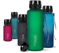 720°DGREE Gourde 1,5l “uberBottle“ +Tamis à Fruits, softTouch - Sans BPA, Anti-fuite - Bouteille d'Eau XL - Water bottle, Bidon idéale pour Sport, Gym, Randonnée, Camping, Université, Yoga, Travail