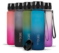 720°DGREE Gourde 1l “uberBottle“ +Tamis à Fruit, softTouch - Sans BPA, Anti-fuite - Bouteille d'Eau, Water Bottle idéale pour Sport, Randonnée, Gym, Camping, Université, Voyage, Travail, Yoga, Enfant
