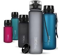 720°DGREE Gourde 1l “uberBottle“ +Tamis à Fruit, softTouch - Sans BPA, Anti-fuite - Bouteille d'Eau, Water Bottle idéale pour Sport, Randonnée, Gym, Camping, Université, Voyage, Travail, Yoga, Enfant