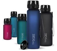 720°DGREE Gourde 1l “uberBottle“ +Tamis à Fruit, softTouch - Sans BPA, Anti-fuite - Bouteille d'Eau, Water Bottle idéale pour Sport, Randonnée, Gym, Camping, Université, Voyage, Travail, Yoga, Enfant