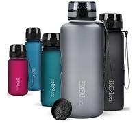 720°DGREE Gourde 2l “uberBottle“ +Tamis à Fruits, softTouch - Sans BPA, Anti-fuite - Bouteille d'Eau XXL - Water bottle, Bidon idéale pour Sport, Gym, Randonnée, Camping, Université, Yoga, Travail
