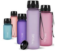720°DGREE Gourde 650ml “uberBottle“ +Tamis à Fruits, softTouch - Sans BPA, Anti-fuite - Bouteille d'Eau, Water Bottle idéale pour Enfants, École, Sport, Randonnée, Camping, Université, Voyage, Travail
