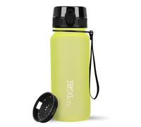 720°DGREE Gourde 650ml “uberBottle“ +Tamis à Fruits, softTouch - Sans BPA, Anti-fuite - Bouteille d'Eau, Water Bottle idéale pour Enfants, École, Sport, Randonnée, Camping, Université, Voyage, Travail