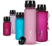 720°DGREE Gourde 650ml “uberBottle“ +Tamis à Fruits, softTouch - Sans BPA, Anti-fuite - Bouteille d'Eau, Water Bottle idéale pour Enfants, École, Sport, Randonnée, Camping, Université, Voyage, Travail
