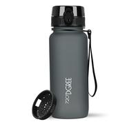 720°DGREE Gourde 650ml “uberBottle“ +Tamis à Fruits, softTouch - Sans BPA, Anti-fuite - Bouteille d'Eau, Water Bottle idéale pour Enfants, École, Sport, Randonnée, Camping, Université, Voyage, Travail