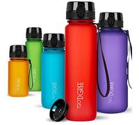 720°DGREE Gourde 650ml “uberBottle“ +Tamis à Fruits, softTouch - Sans BPA, Anti-fuite - Bouteille d'Eau, Water Bottle idéale pour Enfants, École, Sport, Randonnée, Camping, Université, Voyage, Travail
