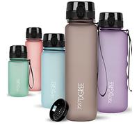 720°DGREE Gourde 650ml “uberBottle“ +Tamis à Fruits, softTouch - Sans BPA, Anti-fuite - Bouteille d'Eau, Water Bottle idéale pour Enfants, École, Sport, Randonnée, Camping, Université, Voyage, Travail