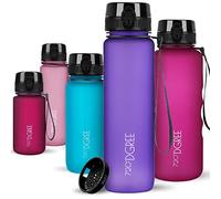 720°DGREE Gourde 650ml “uberBottle“ +Tamis à Fruits, softTouch - Sans BPA, Anti-fuite - Bouteille d'Eau, Water Bottle idéale pour Enfants, École, Sport, Randonnée, Camping, Université, Voyage, Travail