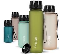 720°DGREE Gourde 650ml “uberBottle“ +Tamis à Fruits, softTouch - Sans BPA, Anti-fuite - Bouteille d'Eau, Water Bottle idéale pour Enfants, École, Sport, Randonnée, Camping, Université, Voyage, Travail