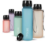 720°DGREE Gourde 650ml “uberBottle“ +Tamis à Fruits, softTouch - Sans BPA, Anti-fuite - Bouteille d'Eau, Water Bottle idéale pour Enfants, École, Sport, Randonnée, Camping, Université, Voyage, Travail