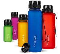 720°DGREE Gourde 650ml “uberBottle“ +Tamis à Fruits, softTouch - Sans BPA, Anti-fuite - Bouteille d'Eau, Water Bottle idéale pour Enfants, École, Sport, Randonnée, Camping, Université, Voyage, Travail