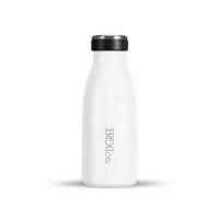 720°DGREE Gourde Acier Inoxydable milkybottle - 350ml, Rouge | Bouteille Isotherme d'eau | Revêtement Durable Parfaite pour Enfants, Sport, l'ecole | Isolée Qualité supérieure