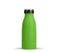 720°DGREE Gourde Acier Inoxydable "milkybottle" - 350ml, Vert | Bouteille Isotherme d'eau | Revêtement durable parfaite pour enfants, sport, l'ecole | Isolée Qualité supérieure