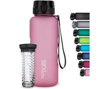 720°DGREE Gourde d'Eau 1,5l “uberBottle“ +Fruit-Infuseur, softTouch - Sans BPA, Anti-fuite - Bouteille XL - Water bottle, Bidon idéale pour Sport, Gym, Randonnée, Camping, Université, Voyage, Travail