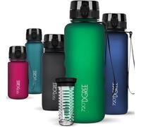 720°DGREE Gourde d'Eau 1,5l “uberBottle“ +Fruit-Infuseur, softTouch - Sans BPA, Anti-fuite - Bouteille XL - Water bottle, Bidon idéale pour Sport, Gym, Randonnée, Camping, Université, Voyage, Travail