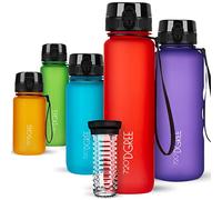 720°DGREE Gourde d'Eau 1l “uberBottle“ +Fruit-Infuseur softTouch - Sans BPA, Anti-fuite - Bouteille, water bottle idéale pour Enfants, Sport, Randonnée, Gym, Camping, Université, Voyage, Travail, Yoga