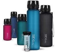 720°DGREE Gourde d'Eau 1l “uberBottle“ +Fruit-Infuseur softTouch - Sans BPA, Anti-fuite - Bouteille, water bottle idéale pour Enfants, Sport, Randonnée, Gym, Camping, Université, Voyage, Travail, Yoga