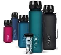 720°DGREE Gourde d'Eau 1l “uberBottle“ +Fruit-Infuseur softTouch - Sans BPA, Anti-fuite - Bouteille, water bottle idéale pour Enfants, Sport, Randonnée, Gym, Camping, Université, Voyage, Travail, Yoga