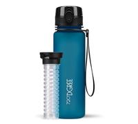 720°DGREE Gourde d'Eau 500ml “uberBottle“ +Fruit-Infuseur, softTouch - Sans BPA, Anti-fuite - Bouteille, water bottle idéale pour Enfants, École, Sport, Randonnée, Camping, Université, Voyage, Travail