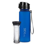 720°DGREE Gourde d'Eau 500ml “uberBottle“ +Fruit-Infuseur, softTouch - Sans BPA, Anti-fuite - Bouteille, water bottle idéale pour Enfants, École, Sport, Randonnée, Camping, Université, Voyage, Travail