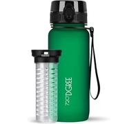 720°DGREE Gourde d'Eau 650ml “uberBottle“ +Fruit-Infuseur, softTouch - Sans BPA, Anti-fuite - Bouteille, water bottle idéale pour Enfants, École, Sport, Randonnée, Camping, Université, Voyage, Travail