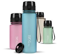 720°DGREE Gourde Enfant 500ml “uberBottle“ +Tamis à Fruits, softTouch - Sans BPA, Anti-fuite - Bouteille d'Eau Plastique, Water Bottle idéale pour École, Kids, Filles & Garçons, Sport, Vélo, Voyages