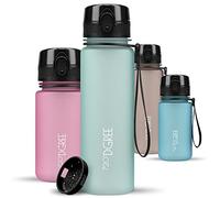 720°DGREE Gourde Enfant 500ml “uberBottle“ +Tamis à Fruits, softTouch - Sans BPA, Anti-fuite - Bouteille d'Eau Plastique, Water Bottle idéale pour École, Kids, Filles & Garçons, Sport, Vélo, Voyages