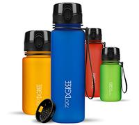 720°DGREE Gourde Enfant 500ml “uberBottle“ +Tamis à Fruits, softTouch - Sans BPA, Anti-fuite - Bouteille d'Eau Plastique, Water Bottle idéale pour École, Kids, Filles & Garçons, Sport, Vélo, Voyages