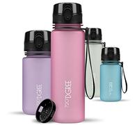 720°DGREE Gourde Enfant 500ml “uberBottle“ +Tamis à Fruits, softTouch - Sans BPA, Anti-fuite - Bouteille d'Eau Plastique, Water Bottle idéale pour École, Kids, Filles & Garçons, Sport, Vélo, Voyages