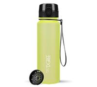 720°DGREE Gourde Enfant 500ml “uberBottle“ +Tamis à Fruits, softTouch - Sans BPA, Anti-fuite - Bouteille d'Eau Plastique, Water Bottle idéale pour École, Kids, Filles & Garçons, Sport, Vélo, Voyages