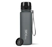 720°DGREE Gourde Enfant 500ml “uberBottle“ +Tamis à Fruits, softTouch - Sans BPA, Anti-fuite - Bouteille d'Eau Plastique, Water Bottle idéale pour École, Kids, Filles & Garçons, Sport, Vélo, Voyages