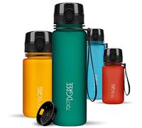 720°DGREE Gourde Enfant 500ml “uberBottle“ +Tamis à Fruits, softTouch - Sans BPA, Anti-fuite - Bouteille d'Eau Plastique, Water Bottle idéale pour École, Kids, Filles & Garçons, Sport, Vélo, Voyages