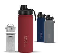720°DGREE Gourde Isotherme 530ml “noLimit” + Infuseur - Étanche, Sans BPA, Compatible boissons gazeuses. Avec bouchon à vis. Idéale pour le sport, l’extérieur et le fitness