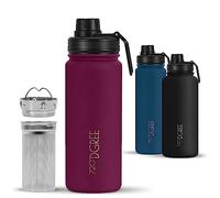 720°DGREE Gourde Isotherme 530ml “noLimit” + Infuseur - Étanche, Sans BPA, Compatible boissons gazeuses. Avec bouchon à vis. Idéale pour le sport, l’extérieur et le fitness