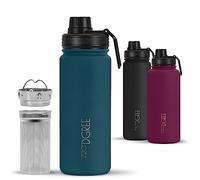 720°DGREE Gourde Isotherme 530ml “noLimit” + Infuseur - Étanche, Sans BPA, Compatible boissons gazeuses. Avec bouchon à vis. Idéale pour le sport, l’extérieur et le fitness