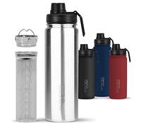 720°DGREE Gourde Isotherme 530ml “noLimit” + Infuseur - Étanche, Sans BPA, Compatible boissons gazeuses. Avec bouchon à vis. Idéale pour le sport, l’extérieur et le fitness