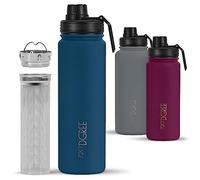 720°DGREE Gourde Isotherme 710ml “noLimit” + Infuseur - Étanche, Sans BPA, Compatible boissons gazeuses. Avec bouchon à vis. Idéale pour le sport, l’extérieur et le fitness