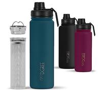 720°DGREE Gourde Isotherme 710ml “noLimit” + Infuseur - Étanche, Sans BPA, Compatible boissons gazeuses. Avec bouchon à vis. Idéale pour le sport, l’extérieur et le fitness