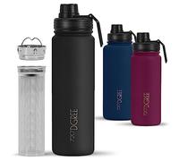 720°DGREE Gourde Isotherme 710ml “noLimit” + Infuseur - Étanche, Sans BPA, Compatible boissons gazeuses. Avec bouchon à vis. Idéale pour le sport, l’extérieur et le fitness