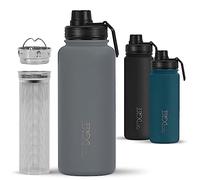 720°DGREE Gourde Isotherme 950ml “noLimit” + Infuseur - Étanche, Sans BPA, Compatible boissons gazeuses. Avec bouchon à vis. Idéale pour le sport, l’extérieur et le fitness
