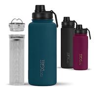 720°DGREE Gourde Isotherme 950ml “noLimit” + Infuseur - Étanche, Sans BPA, Compatible boissons gazeuses. Avec bouchon à vis. Idéale pour le sport, l’extérieur et le fitness