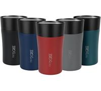 720°DGREE Mug Isotherme 210ml “PleasureToGo 2,0“ - 3 Tailles, 3h Chaleur, 6h Froid, Anti-fuite, Hygiénique, Sans BPA - Thermo Gourde, Tasse, Gobelet Acier Inox pour Café, Thé - Double paroi isolée