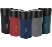 720°DGREE Mug Isotherme 210ml “PleasureToGo 2,0“ - 3 Tailles, 3h Chaleur, 6h Froid, Anti-fuite, Hygiénique, Sans BPA - Thermo Gourde, Tasse, Gobelet Acier Inox pour Café, Thé - Double paroi isolée